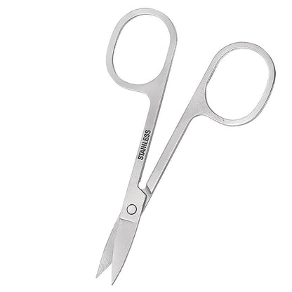 Eyebrow Tweezers With Scissor Style Handle
