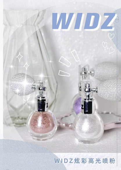 WIDZ Diamond Waterproof Highlighter Powder Spray Glitter 03