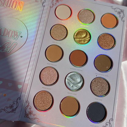 AULADAVE Fashion 38 Color Eye & Face Palette Makeup Book AU1688