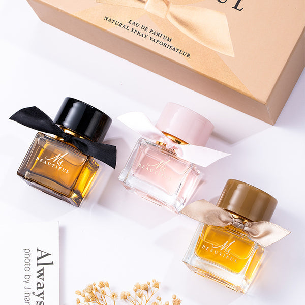 Ms. Beautiful Douyin Popular Perfume Light fragrance Long-lasting Women's Perfume Set