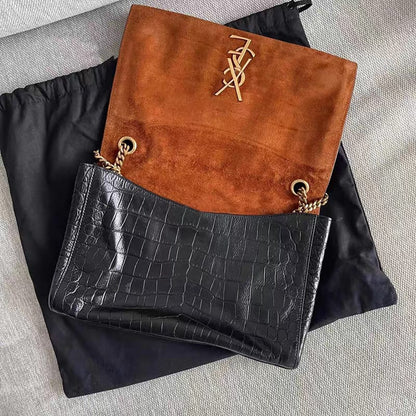 Saint Laurent Kate Medium Reversible Shoulder Bag