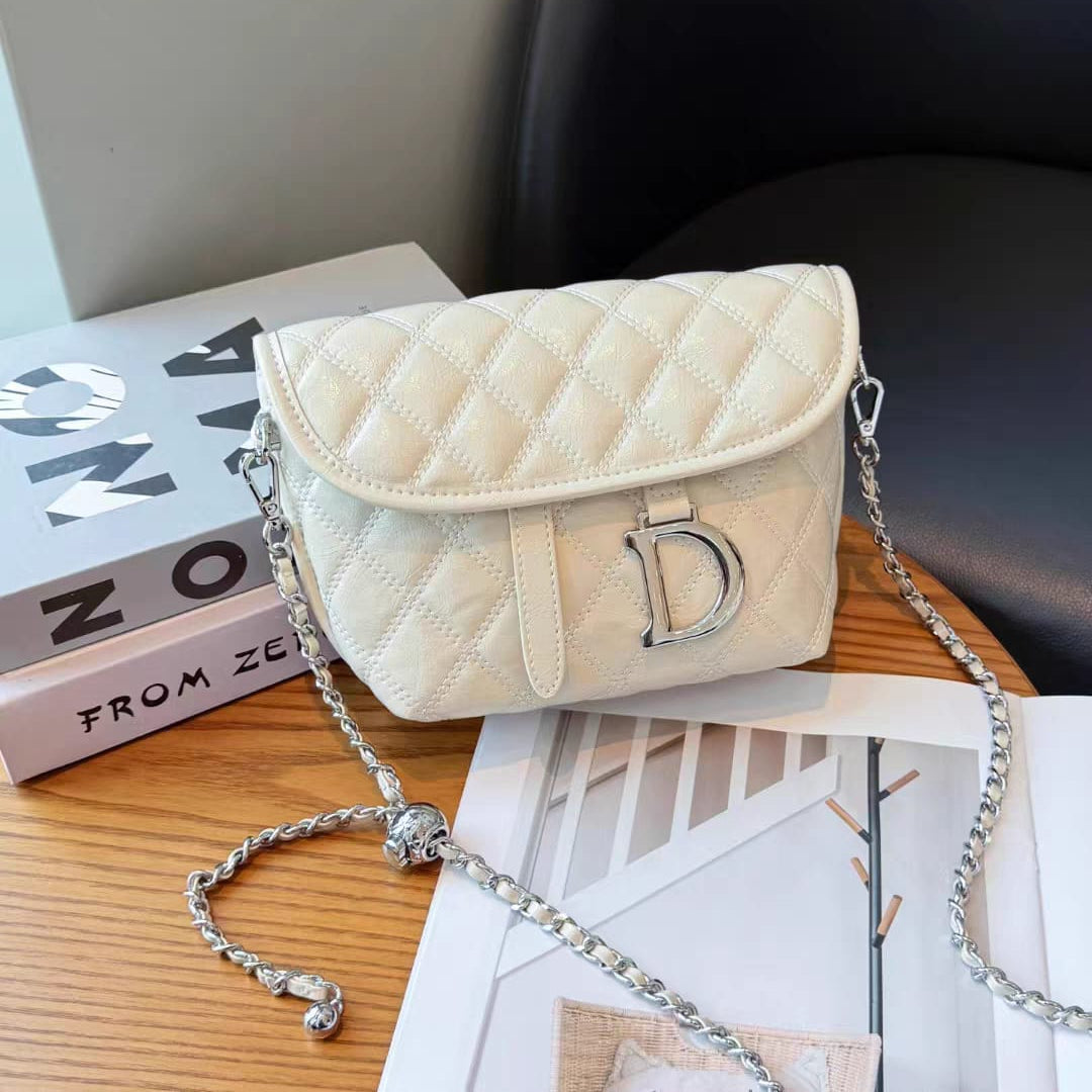 Dior Saddle Stylish Ladies Black Bag