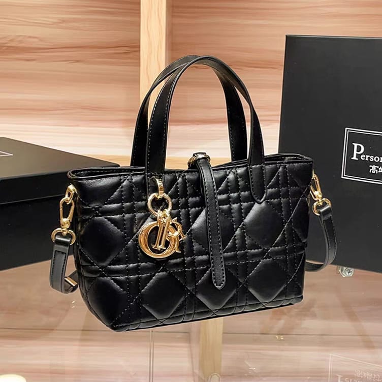 Small Toujours Latte Macrocannage Calfskin Dior Bag