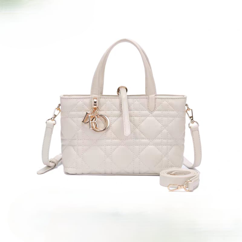 Small Toujours Latte Macrocannage Calfskin Dior Bag