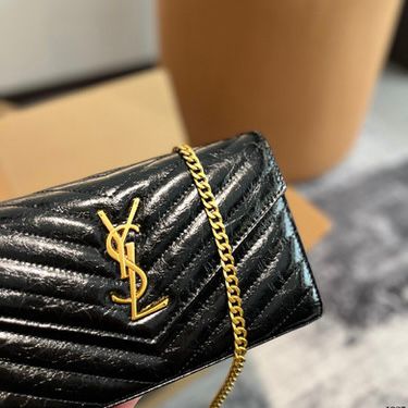Saint Laurent Cassandre Envelope Chain Wallet Bag