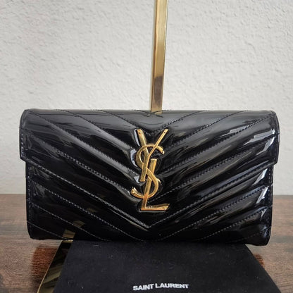 Saint Laurent Cassandre Envelope Chain Wallet Bag
