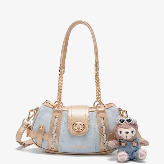 Fashion Shoulder Luxury Elegant Design Messenger Boston Bag