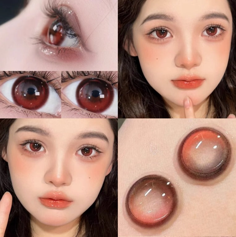 OVOLOOK GRUMPY RED E194-6 CONTACT LENS Mask Queen Nepal