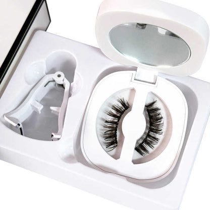 Magnetic Eyelashes & Applicator Set M-87