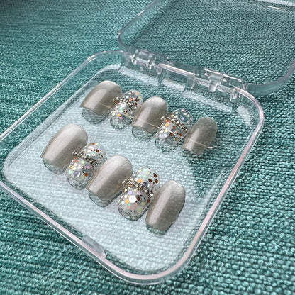 Press On Nails Short Square H0039-D