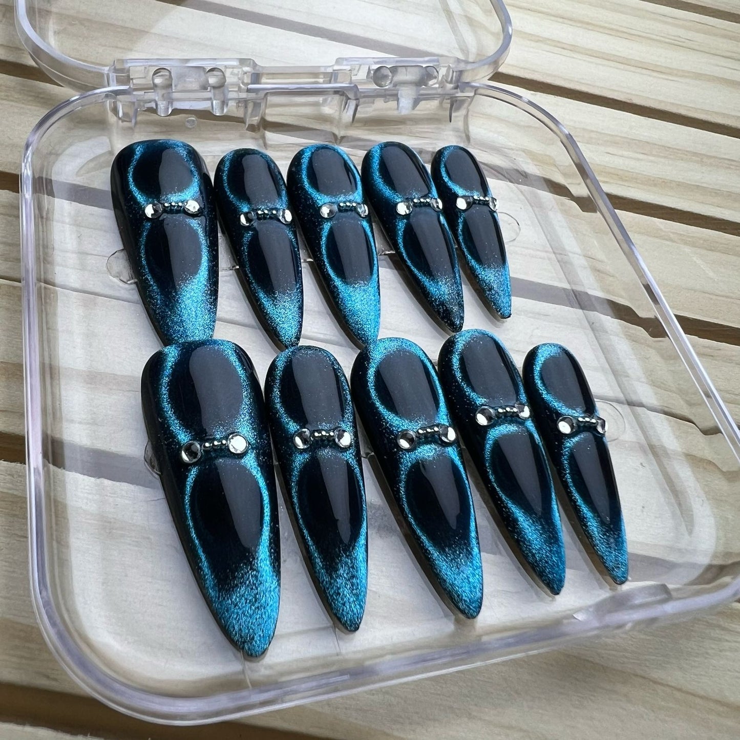 Press On Nails Long Stiletto L0283-A