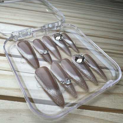 Press On Nails Long Stiletto L0292-A