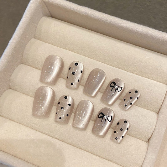 Y006 Press On Nails Square Coffin Shape