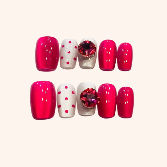 Y033 Press On Nails Square Coffin Shape