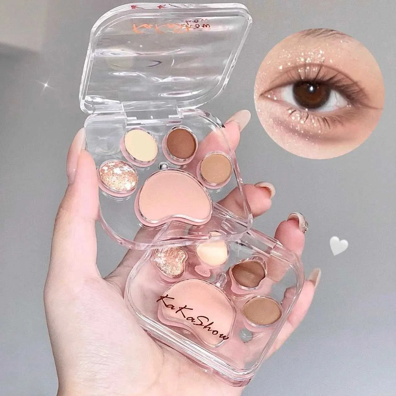 Ka Ka Show Cat Paw 5 Colors Eye Shadow Palette