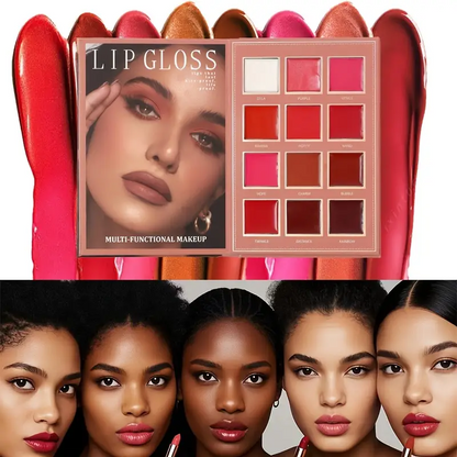 ONEYIOO Multi 57 Color Eye & Face Palette Makeup Book AZ-214