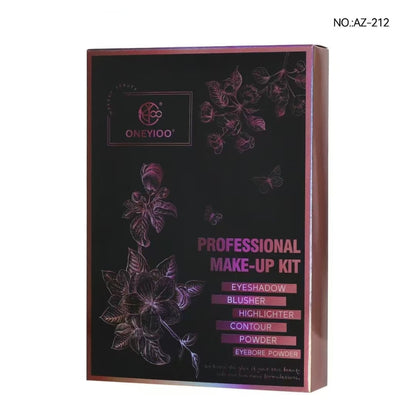 ONEYIOO Professional 55 Color Eye & Face Palette Makeup Book AZ-212