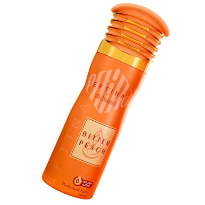 Al-Nuaim® Bitter Peach Deodorant Perfume Body Spray 200ml | Unisex Attar |