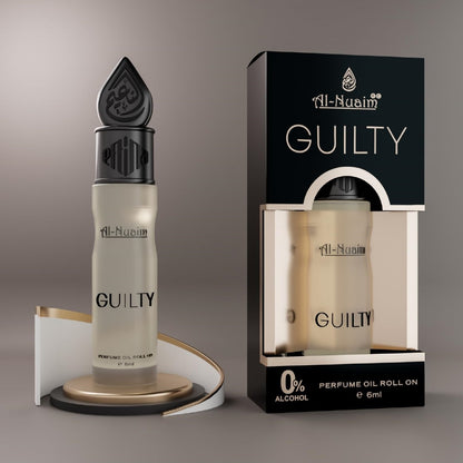 Al-Nuaim® E-Series Attar Roll On Guilty- 6ML | Unisex Attar |