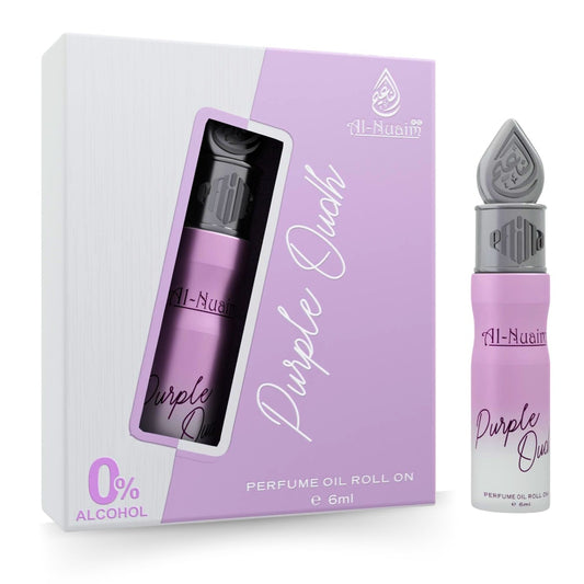 Al-Nuaim® Perfume Oil Roll On Purple Oudh 6ML | Unisex Attar |