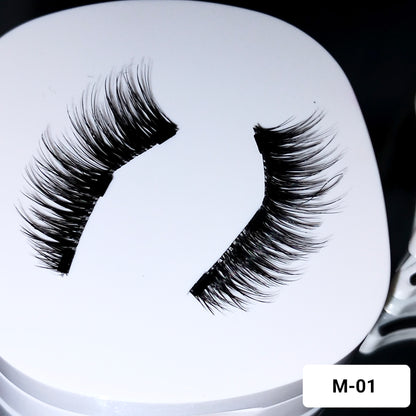 Magnetic Eyelashes & Applicator Set M-01
