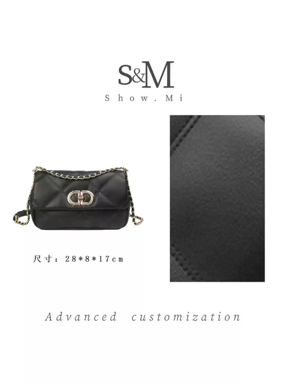 Woman's Quilted Genuine Leather Crossbody Bag