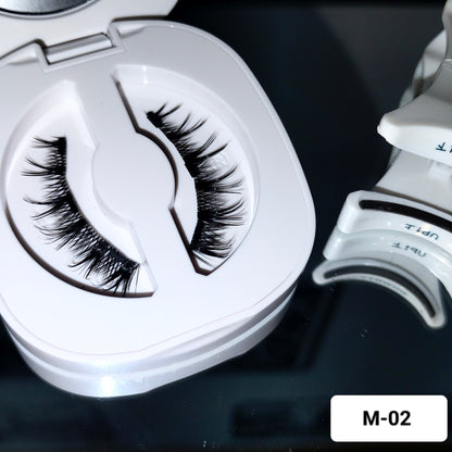 Magnetic Eyelashes & Applicator Set M-02