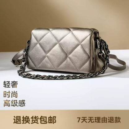 CHANEL Lambskin Woman Shoulder Crossbody Bag