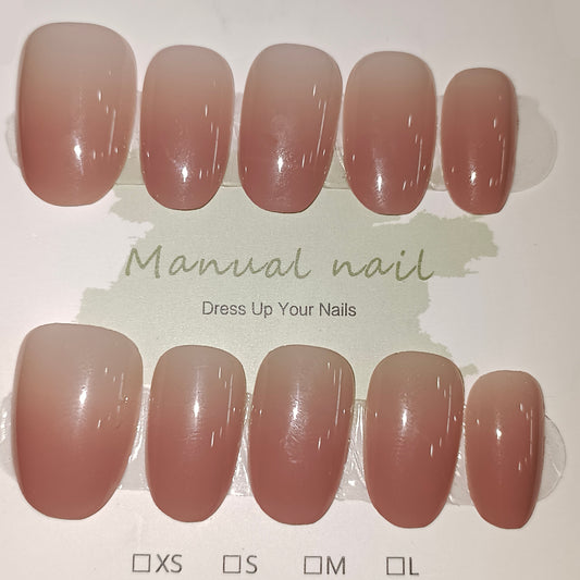 Press On Nails Short Round EB014