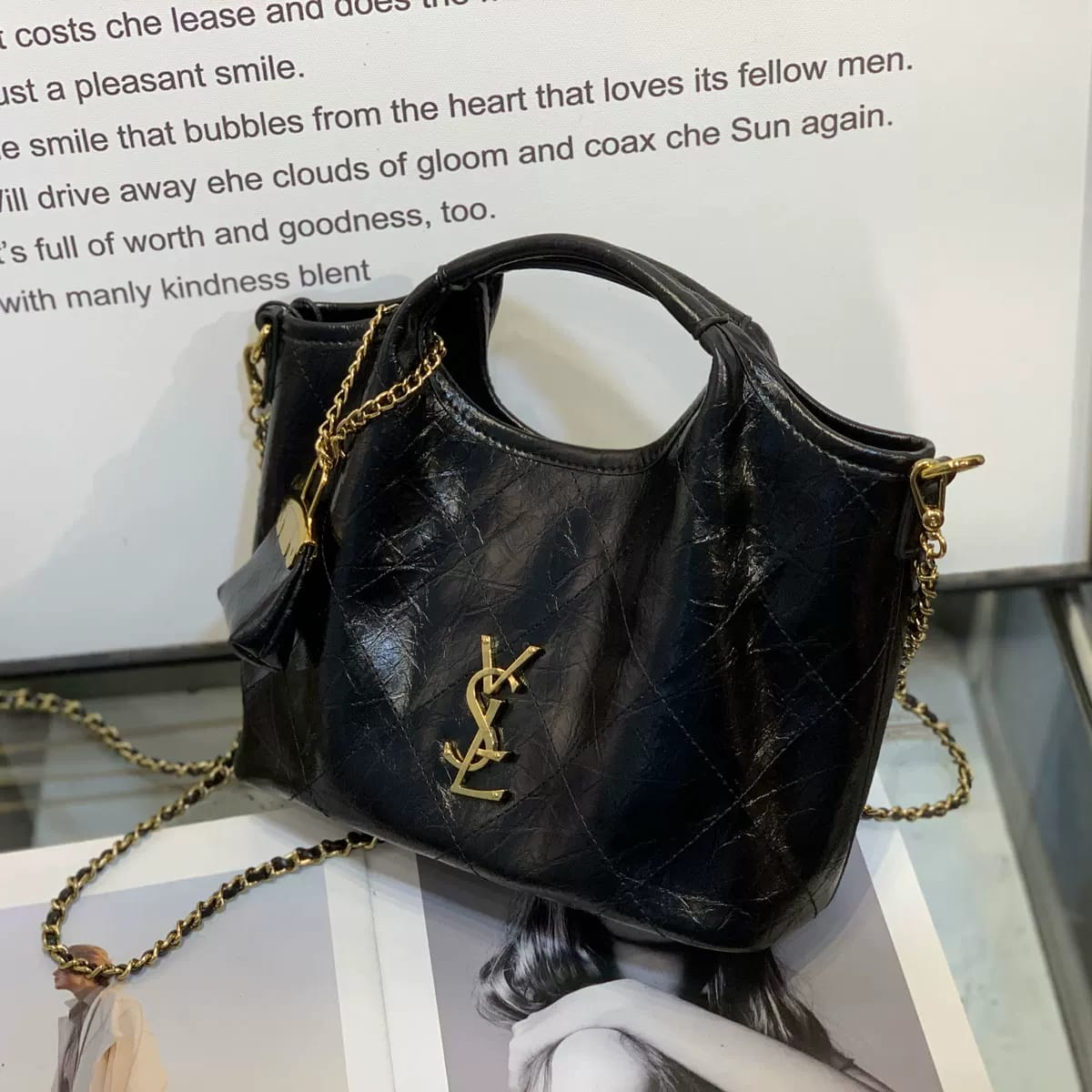 Yves Saint Laurent Niki Hobo YSL Icare Maxi Bag