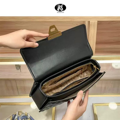 BANEVANF Trendy Summer Quilted Flap Bag