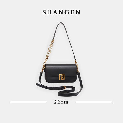 Fendi Roma Genuine Leather Chic & Structured Ladies Bag