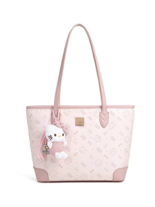 Hello Kitty Classic Plush Tote Bag