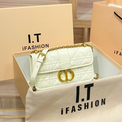 Dior Medium Mini Ladies White Bag