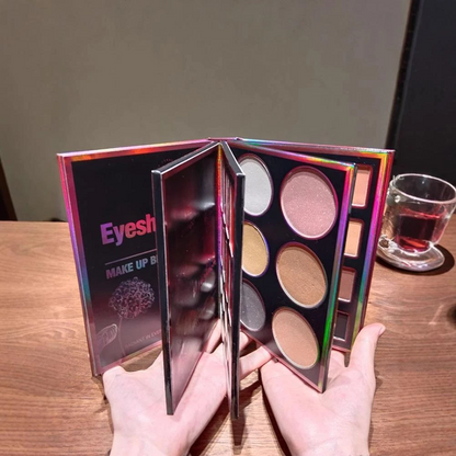 ONEYIOO Professional 55 Color Eye & Face Palette Makeup Book AZ-212